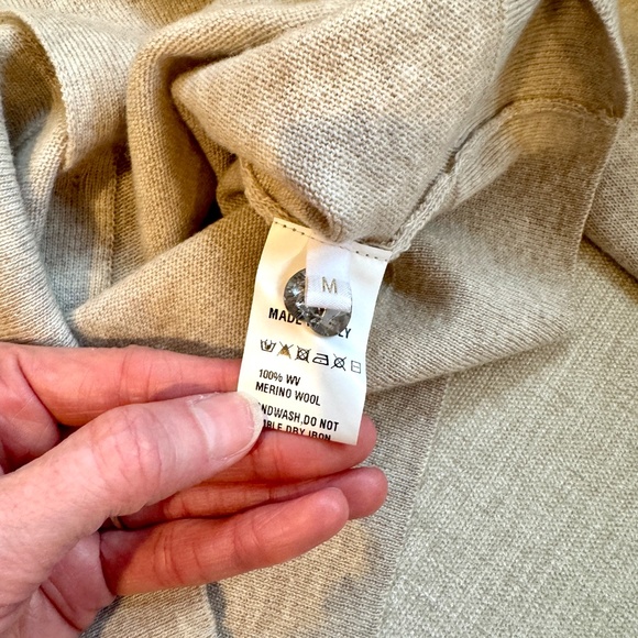 NEW Love Shack Fancy x Le Lion Puff Sleeve Embellished Bow Cardigan, Size M - Picture 4 of 4